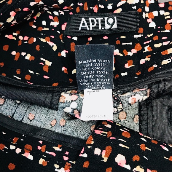 Apt 9 Abstract Dressy Belted Shorts - Picture 5 of 6